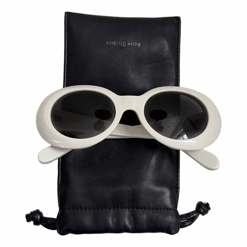 Acne studios coban white oval - acne,