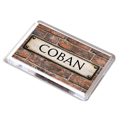 Fridge magnet coban street - fridge,