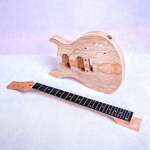 Diy guitar kit spalted maple - diy,